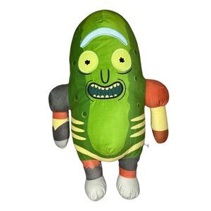 Rick & Morty Pickle Rick Exo Suit XL Stuffed Plush Toy Licensed Adult Swim 24”